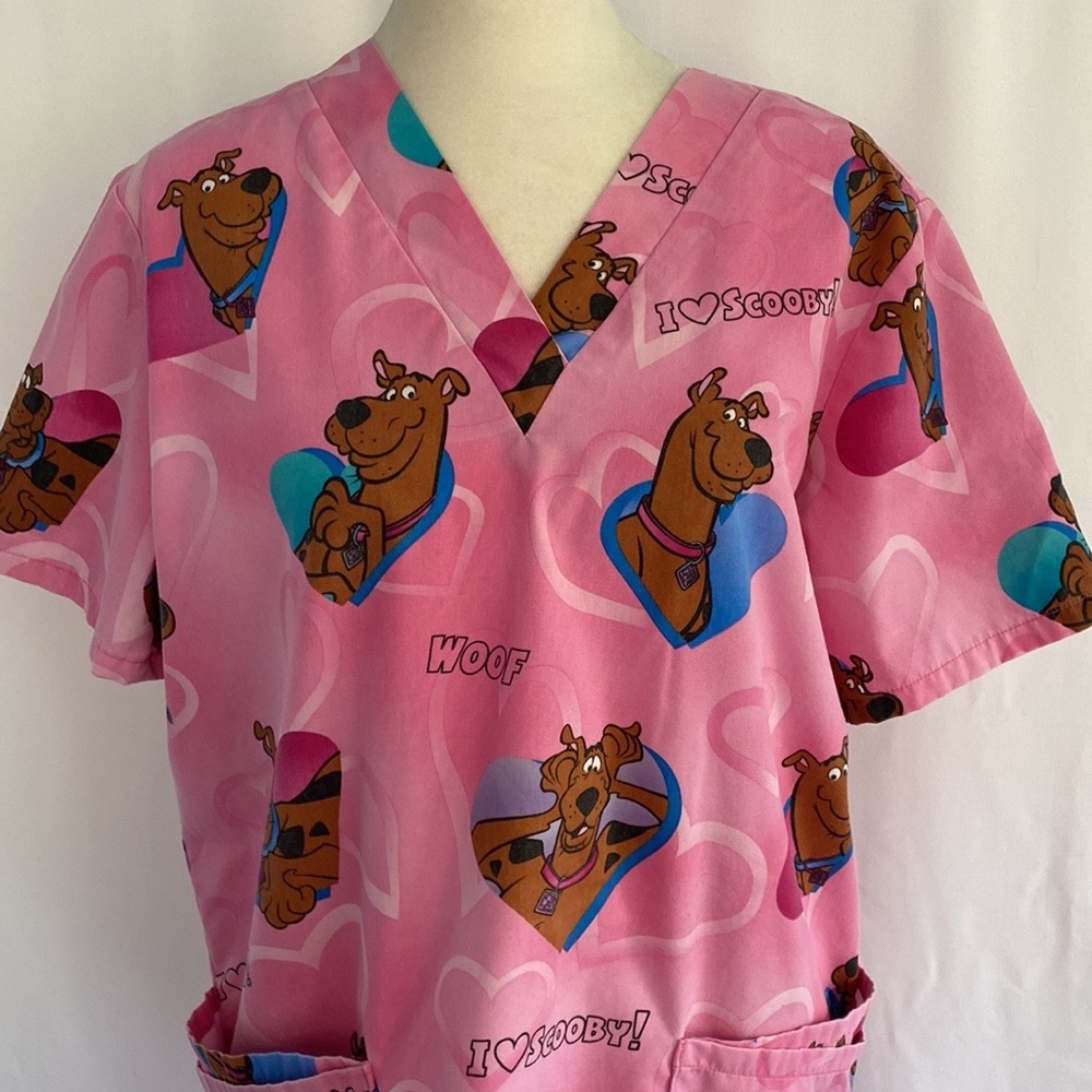 💜3/$15 Scooby-Doo Scrubs